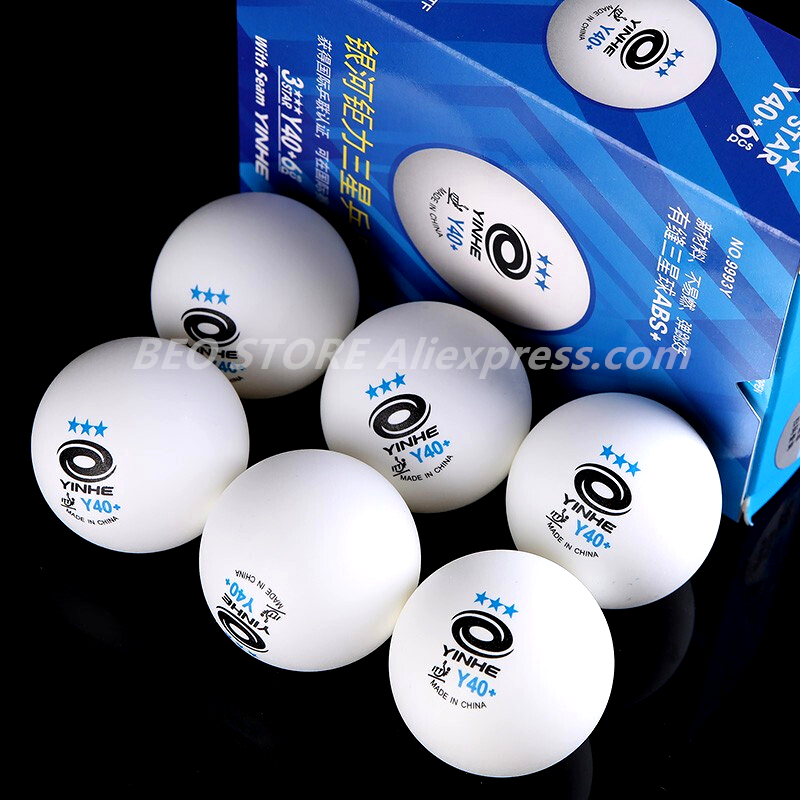 Table Tennis Daily - 60 palline YINHE 3 stelle Y40+