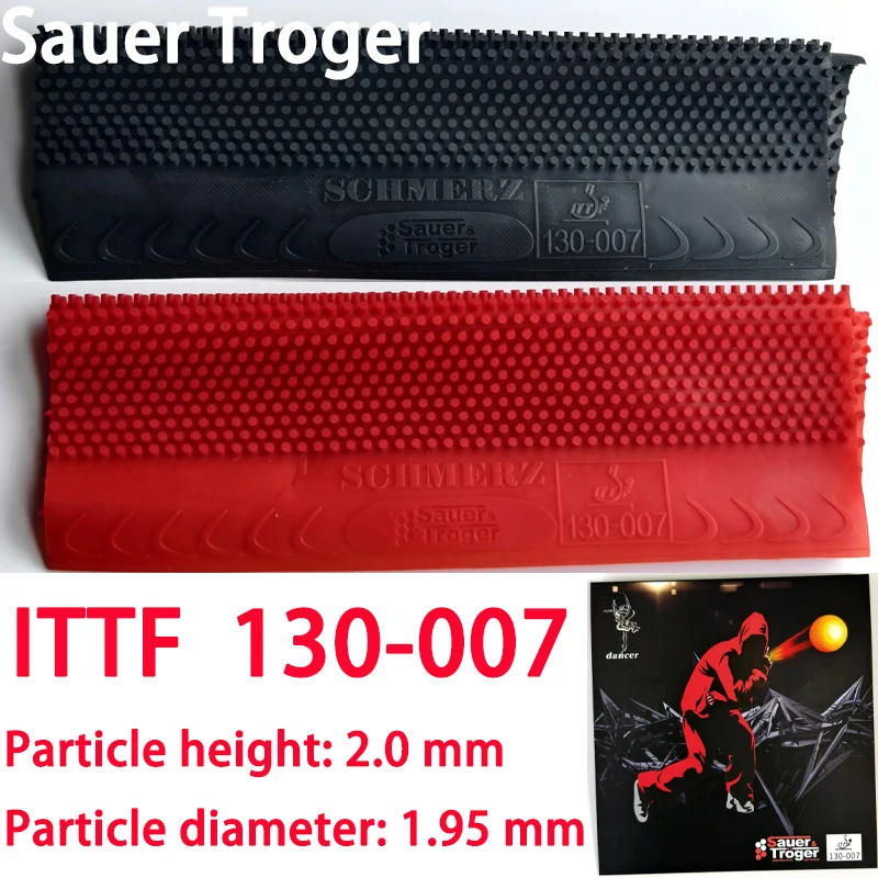 Table Tennis Single - Gomma Sauer Troger Dancer 007 Singola,