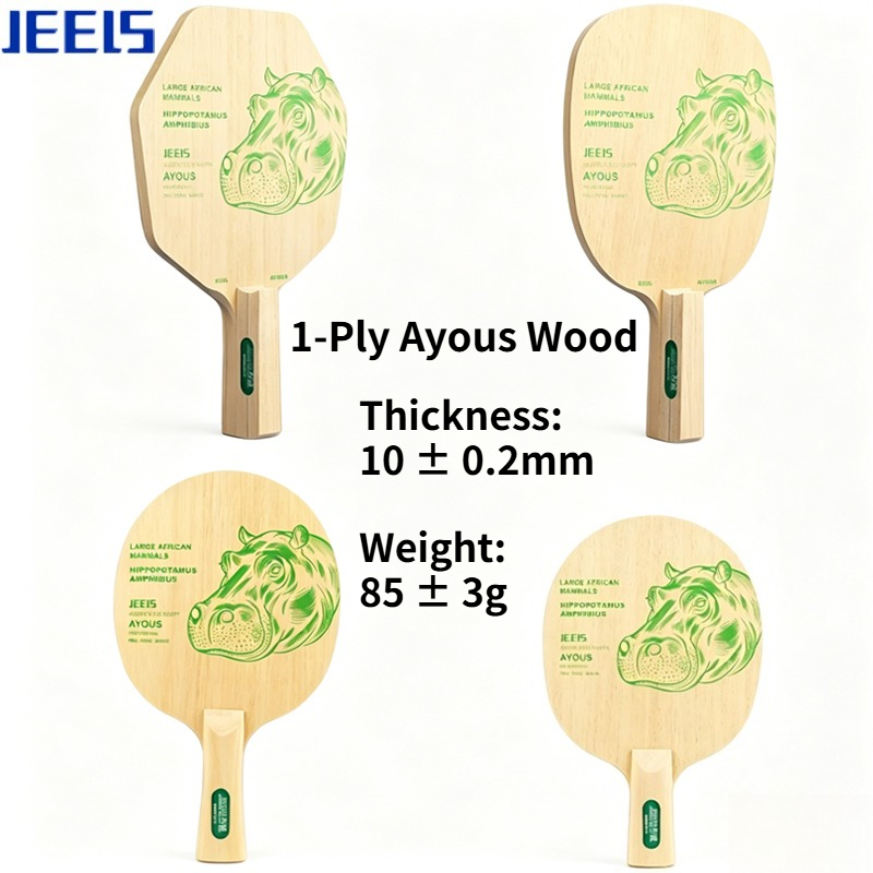 Table Tennis Single - Racchetta da Ping Pong JEELS Green
