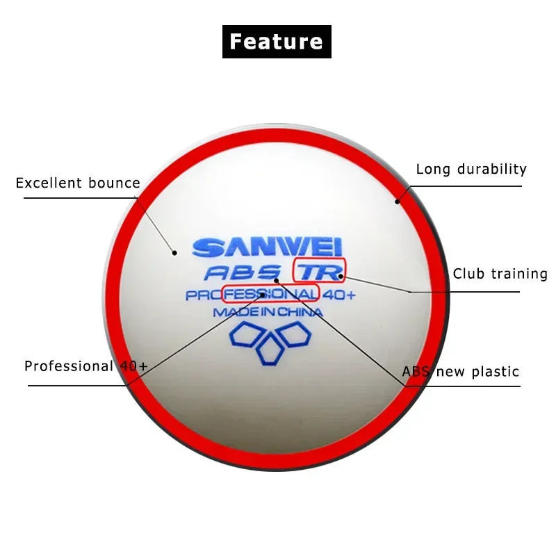Palline da ping pong SANWEI-AB - Table Tennis Daily recensione e prezzo