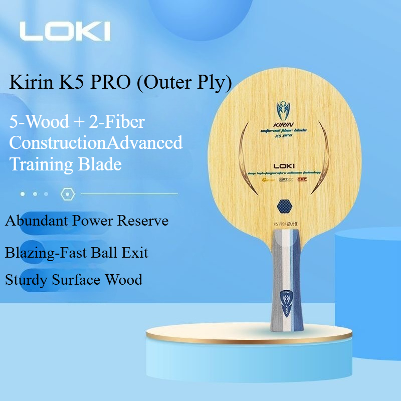 LOKI Kirin K5 PRO Lama da ping - Table Tennis Blades recensione e prezzo