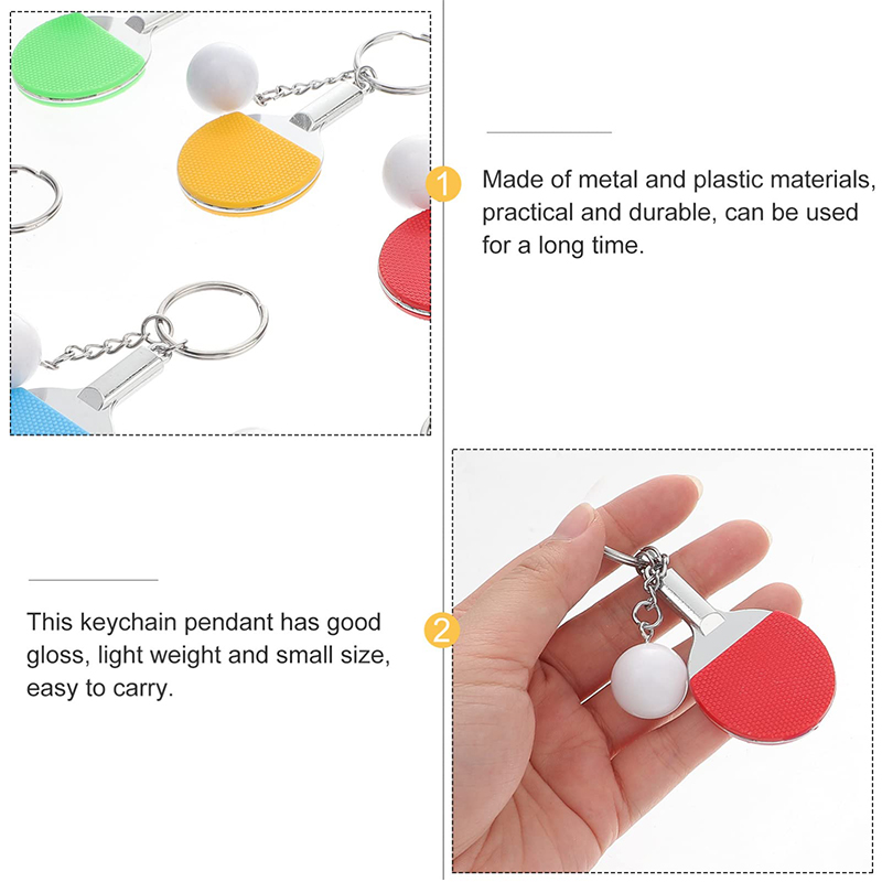 30 pezzi mini portachiavi racc - Table Tennis Db recensione e prezzo