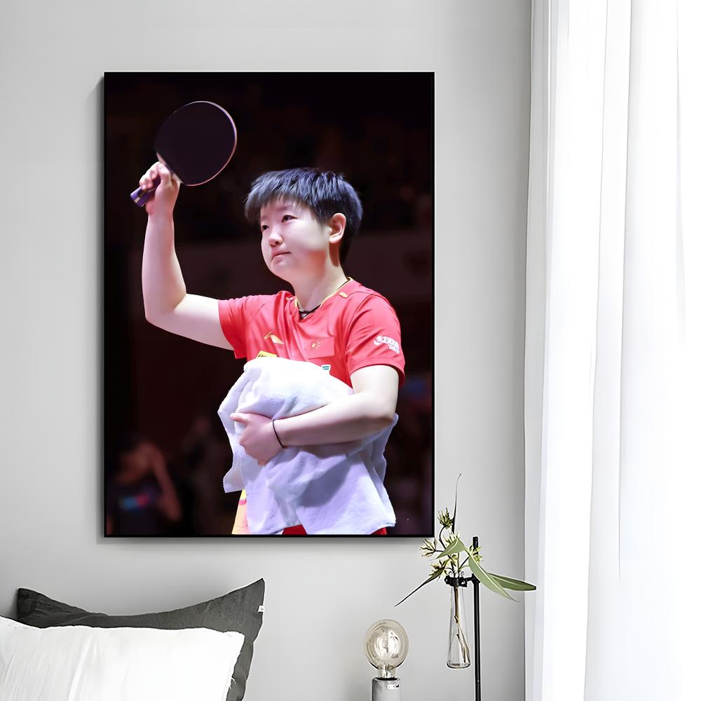 Poster Atleta di Tennis da Tav - Table Tennis Champion recensione e prezzo